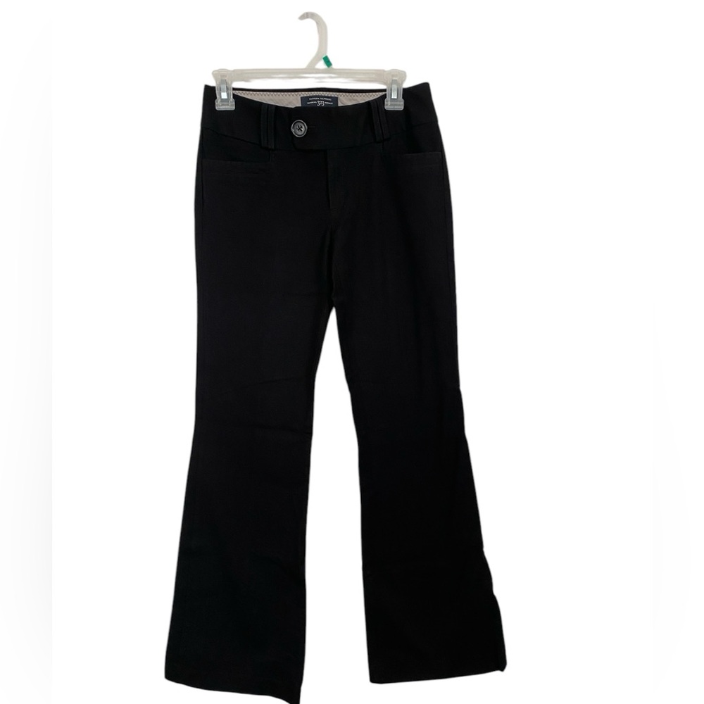 Banana republic stretch, martin fit, trouser size 4 black color